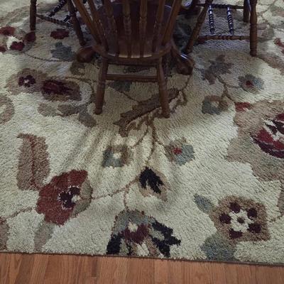 Large Floral Rug