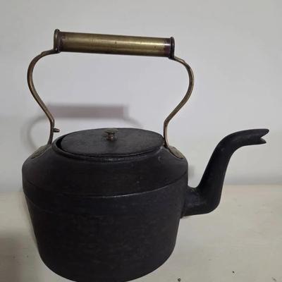 Cast Iron Tea Pot