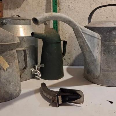 Vintage Metal Can Lot