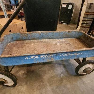 Antique Rex Rocket Ball Bearing Wagon