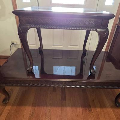 Solid Wood End and Coffee Table