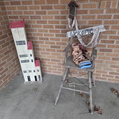 House & High Chair Decor