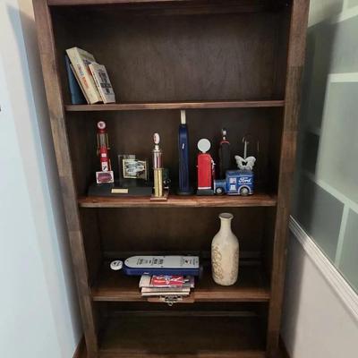 Tall Wood Book Shelf
