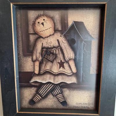 Art Marci Olde Rag Doll By Debbie Lamb 10x12