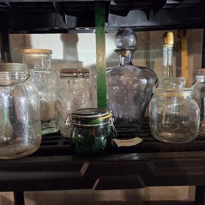 Vintage Glass Jars And Others