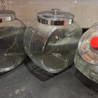 Large Glass Storage Containers 