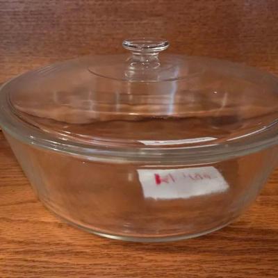 Vintage Fire King Casserole Dish With Lid