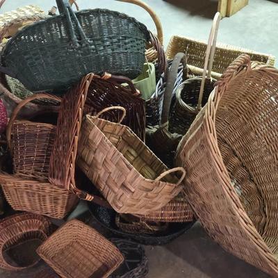 Wicker Baskets Of All Kinds