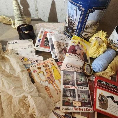 Vintage Sewing Patterns, Mccalls, Buttermilk, Simplicity,  All Kinds Of Sewing Machine Supplies 