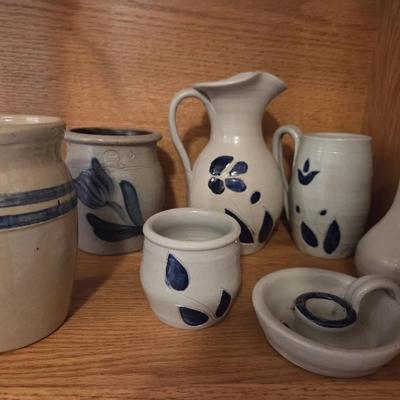 Mixed Lot Glazed Pottery