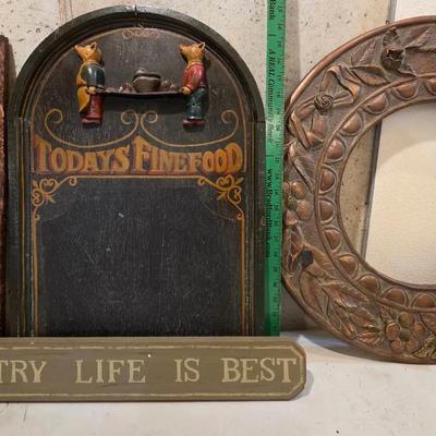 Wall Decor Today's Fine Foods