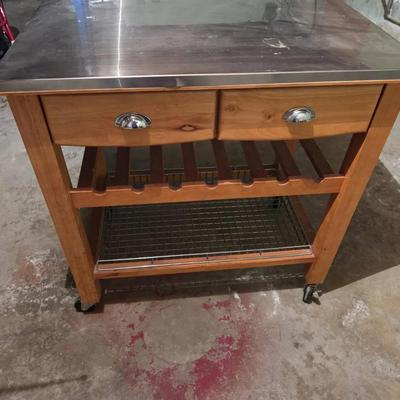 Kitchen Island With Wheels