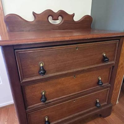 Late 1800's Walnut Wash Stand