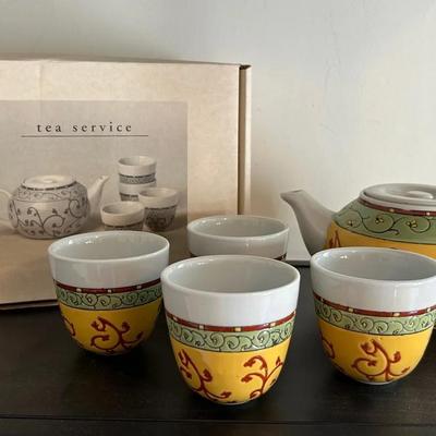 Vintage Pier One Tea Set