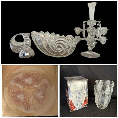 Crystal & Glass Collectibles Featuring Mikasa & Imperial Glass Cambridge Arms