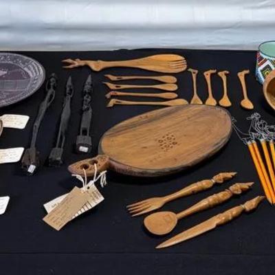 South African Antiques. Soap Dishes, Sugar Spoons/utensils, Napkin Rings