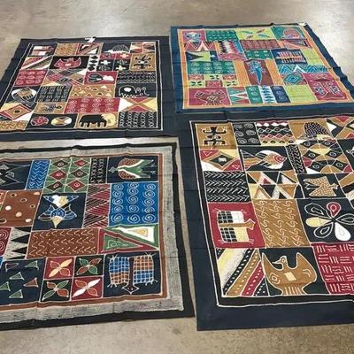 South African Hand Painted Cloth