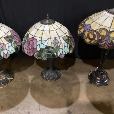 Stained Plastic Lamps