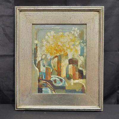 Jie Zhou Abstract Still Life Oil Painting (WH8)