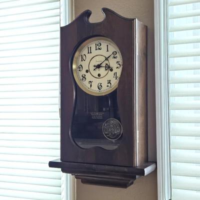 Vintage Ansonia Chiming Pendulum Clock