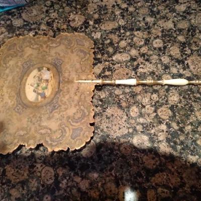 Sale Photo Thumbnail #40: Antique 1880s heat screen