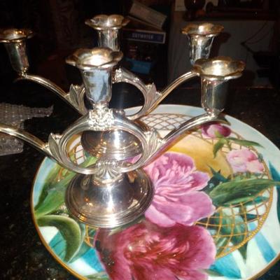 Silverplate and limoges