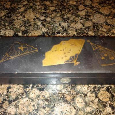 Sale Photo Thumbnail #66: Polychrome fan box