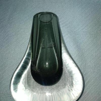 Mcm glass vase