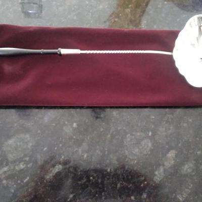 Silverplate ladle