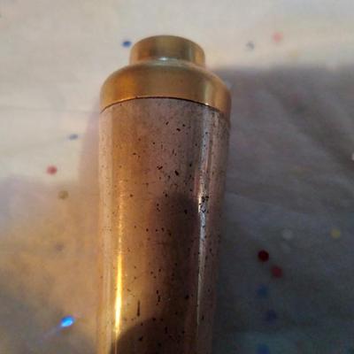 Sale Photo Thumbnail #35: Heavy 1950s sterling lipstick