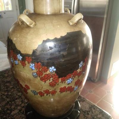 Sale Photo Thumbnail #80: Vintage decorator double socket quality lamp