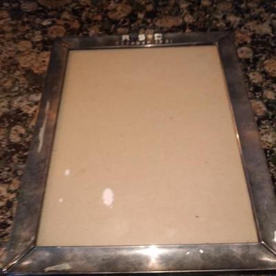 Sale Photo Thumbnail #27: Sterling 8x10 picture frame
