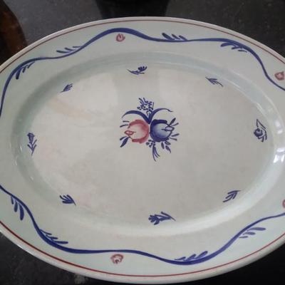 Hand painted plater