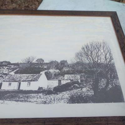 Numbered signed art work