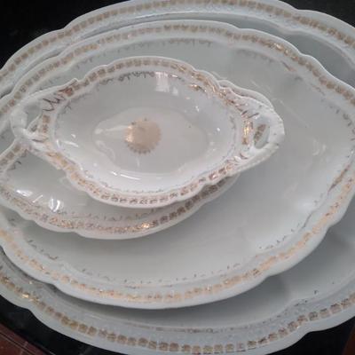 Limoges set nesting trays