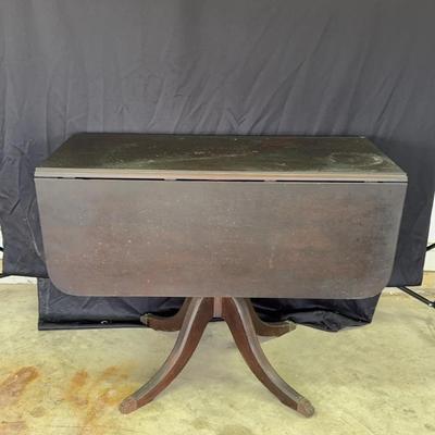 Drop Leaf Claw Foot Table Duncan Phyfe