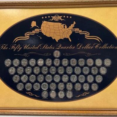 Fifty United States Quarter Dollar Collection 