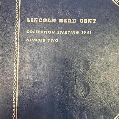 Lincoln Head Cent Collection Starting 1941 with Steel Cents