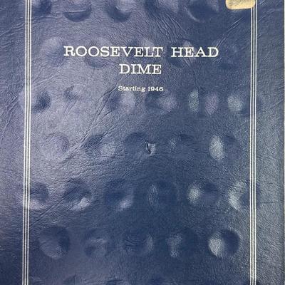 1962 “Harris” Roosevelt Dime Folder No. 0835