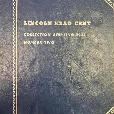 Lincoln Head Cent Collection Album 1941 No. Two