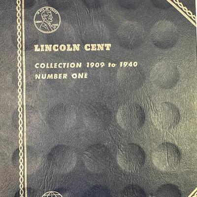 Vintage Whitman Lincoln Cent Collection (1909–1940)