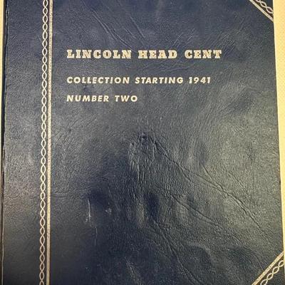 Lincoln Head Cent Collection 1941 No. Two