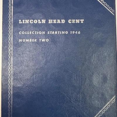Lincoln Head Cent Folder No. 2, 1946