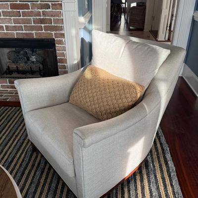 Sale Photo Thumbnail #20: Hickory Furniture Chairs $795 each
2 avail

33"H
18"H seat to floor
34"D
33"W