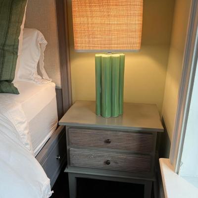 Sale Photo Thumbnail #35: Green lamps sold, Arhaus nightstands still available