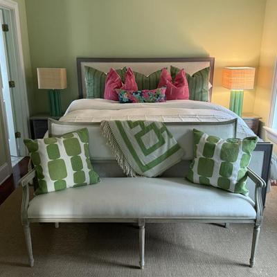 Sale Photo Thumbnail #33: Italian Bench, 65 1/2"W x 39 1/2"H
$995