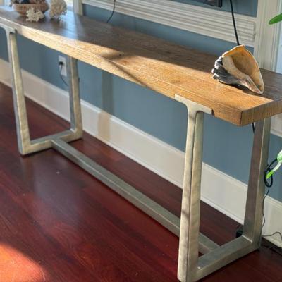 Sale Photo Thumbnail #63: Restoration Hardware Console Table

15"D
72"W
30"H