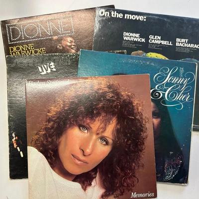 Barbara dionne and cher (also sonny and burt and glen) lp records