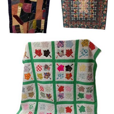 Hand pieced quilts