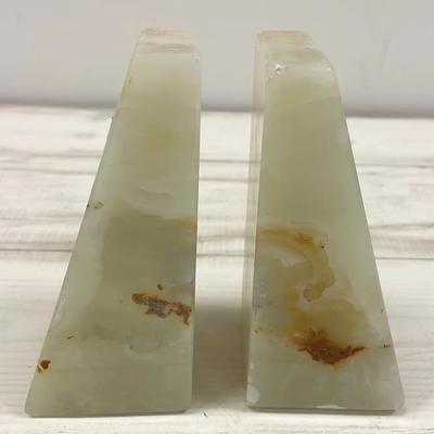 Onyx Marble Bookends